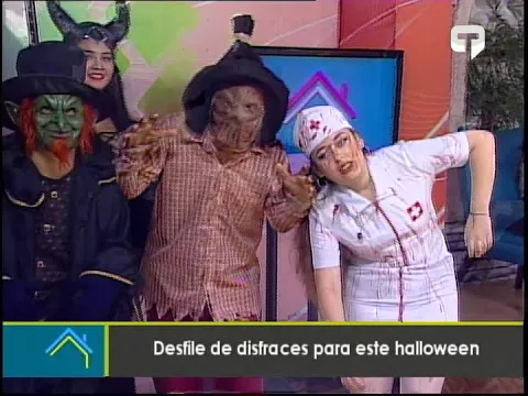 Desfile de disfraces para este halloween