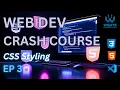 Web Dev Crash Course EP3 CSS Foundations with Wsuits Industries
