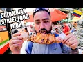 American Tries Colombian Food in Medellin Colombia