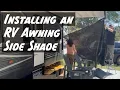 Dulepax RV Awning Shade Review Easy Budget Side Screen Install