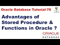 Advantages of Subprograms Like Stored Procedure Functions in Oracle Oracle Database Tutorial