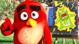 Os Angry Birds Disfarçados de Angry Birds: O Filme | Clipe 🔥 4K