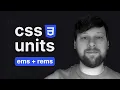 Ems Rems How to use CSS Units