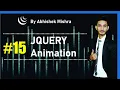 jQuery Animate Tutorial in Hindi jQuery Animation Effects tutorial 2020