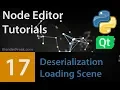 Node Editor Tutorial 17 Deserialization - File load