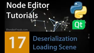 Node Editor Tutorial 17 Deserialization - File load