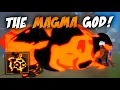 THE BURN DAMAGE IS CRAZY Learning The MAGMA Fruit In 24 HOURS Blox Fruits