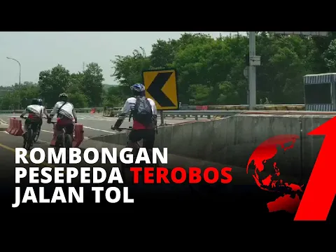 Viral di Medsos, 7 Pesepeda yang Masuk Tol Menghadap Aparat | tvOne