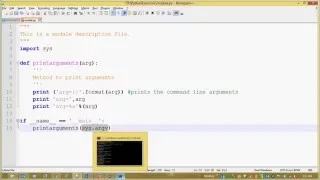 Python Module and Function
