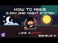 Create a Day and Night Cycle in GDevelop 5