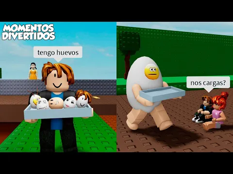 CARGA UN HUEVO 2 MOMENTOS DIVERTIDOS (ROBLOX) (FINAL)
