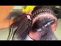 HOW TO 8 MINUTE 4 STITCH BRAIDS Hairstyles BRAIDS BY ANTOINETTE