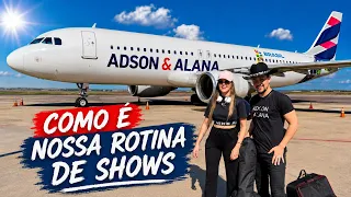 48 HORAS COM ADSON & ALANA ( VIAGEM, SHOWS, ESTRADA )