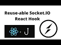 Socket io client React hook for React