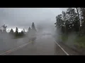 Riding Through a Hail Storm Flaming Gorge UT June 2022