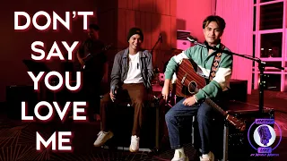 m2m don t say you love me live cover with sam mangubat marlo mortel