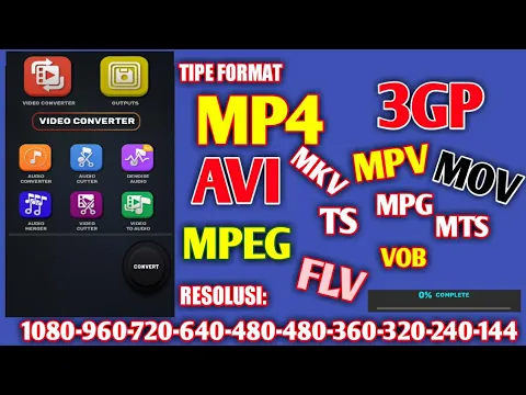 Download MP3 aplikasi convert video di android || free video convert || video convert