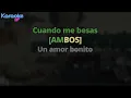 Kany García, Juan Luis Guerra - Amor Bonito (KARAOKE  - INSTRUMENTAL)