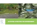 ACTIVITIES AFFECTING THE ENVIRONMENT
