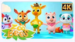 5 Little Babies Jumping on the Bed | Fun Bedtime Songs for Toddlers