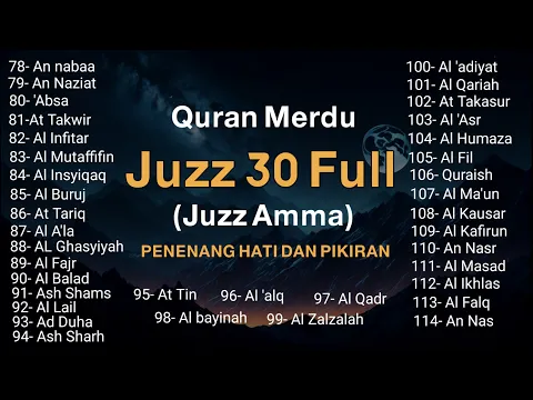 Download MP3 Murotal Al Quran Juz 30 (Juz Amma) Merdu By Alaa Aqel