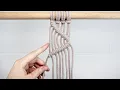 Macrame Basics Double Half Hitch Knot Made EASY