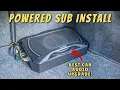How to Install a Powered Sub in Your Car