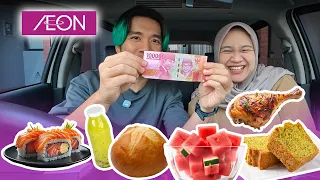 TANTANGAN Jajan 100.000 di AEON Dapat Apa Aja? - Keluarga Ziyan