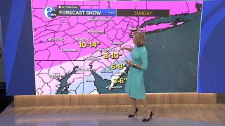 WINTER STORM FORECAST New details on snow ice storm moving across US