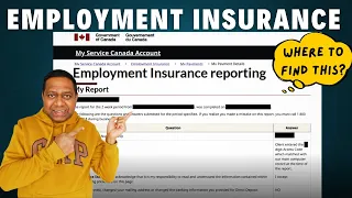 How To Find Your EI Report and Other Tips