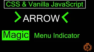 Animated Magic Menu Indicator using CSS Javascript royaltutorials354