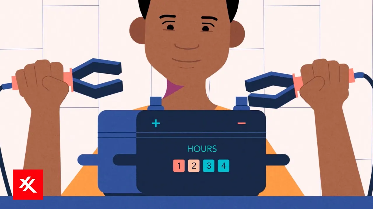 Orange Cyberdefense Short typography video example