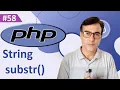 PHP string substr function PHP tutorial for beginners lesson - 58