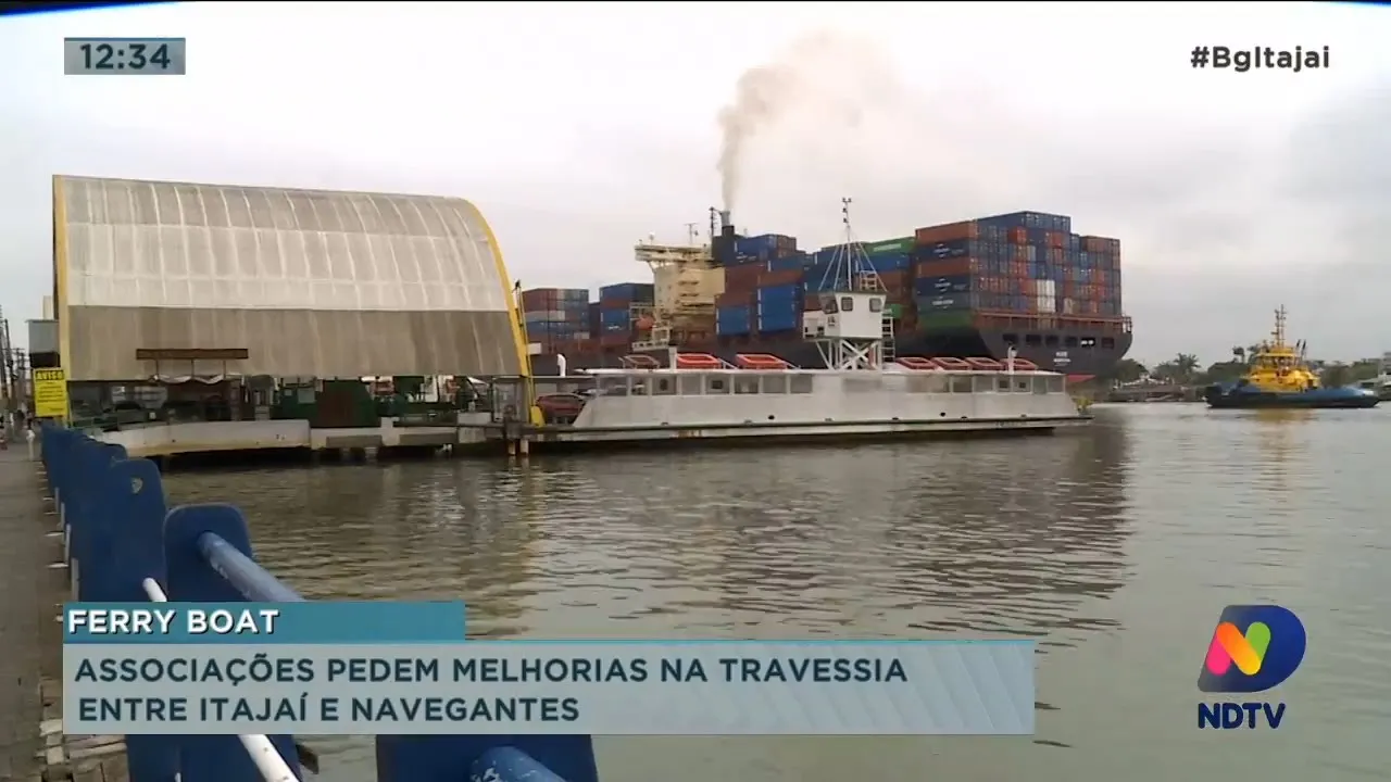 Associações pedem melhorias na travessia entre Itajaí e Navegantes