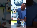 Making a Bluey cake