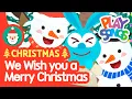 We Wish You  A Merry Christmas ☃️ | Christmas Songs for Kids🎄🎁 | Nursery Rhymes Songs | Playsongs