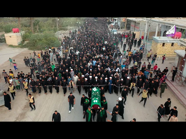 ⁣المسيرة الفاطمية بمشاركة الالاف في محافظة البصرة - قضاء الامام الصادق