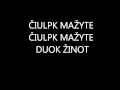 Download Lagu Čiulpk mažyte (perdaryta Lietuviškai) iš Flo Rida
