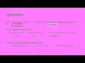 Predicates Quantifiers and Translations