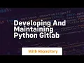 Developing and maintaining python gitlab