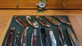 My knife collection 2023 Schatt Morgan and German made knives