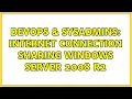 DevOps SysAdmins Internet connection sharing windows server 2008 R2