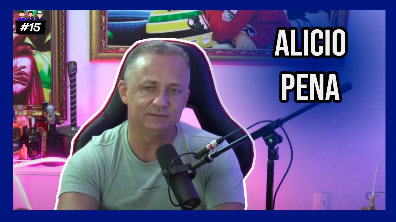 Alicio Pena Arbitro Fifa Juiz de Futebol CBF apitou grandes jogos - Podcast 3 Irmãos #15