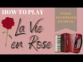 Download Lagu [Piano Accordion Tutorial] La Vie en Rose