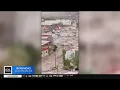 Dramatic shows flooding in Baja California