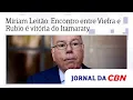 Lagu Míriam Leitão: Encontro entre Vieira e Rubio é vitória do Itamaraty