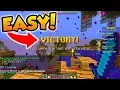 HOW TO EASILY WIN HYPIXEL SKY WARS