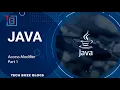 Java - Access Modifier Part 1 TECH BUZZ BLOGS
