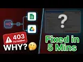Fix Google 403 Errors in n8n OAuth2 Scopes Explained