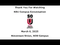 SOU Campus Conversation - March 6 2025